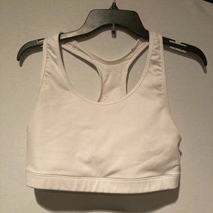 White Jogbra Sports Bra XL